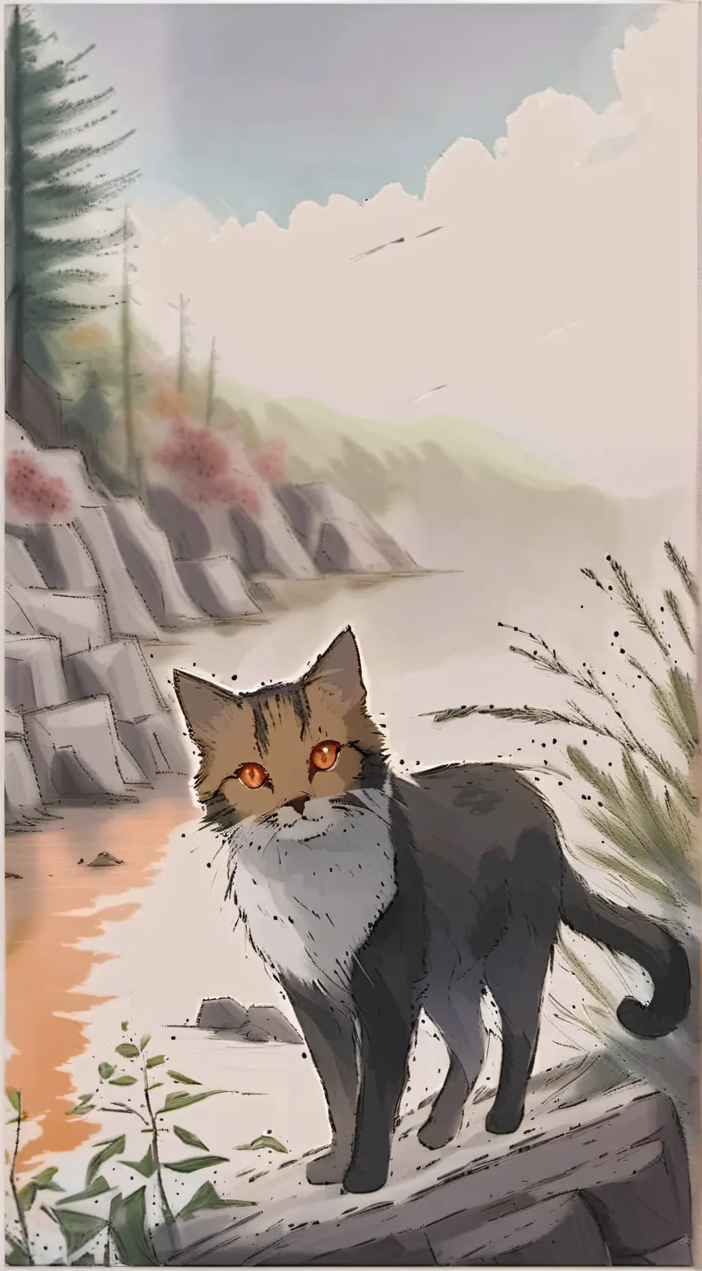 ai character: Hershey background