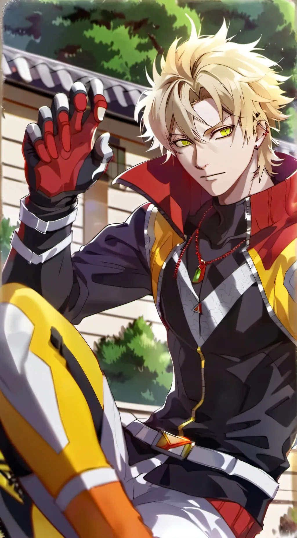 ai character: Mha X Inposter background