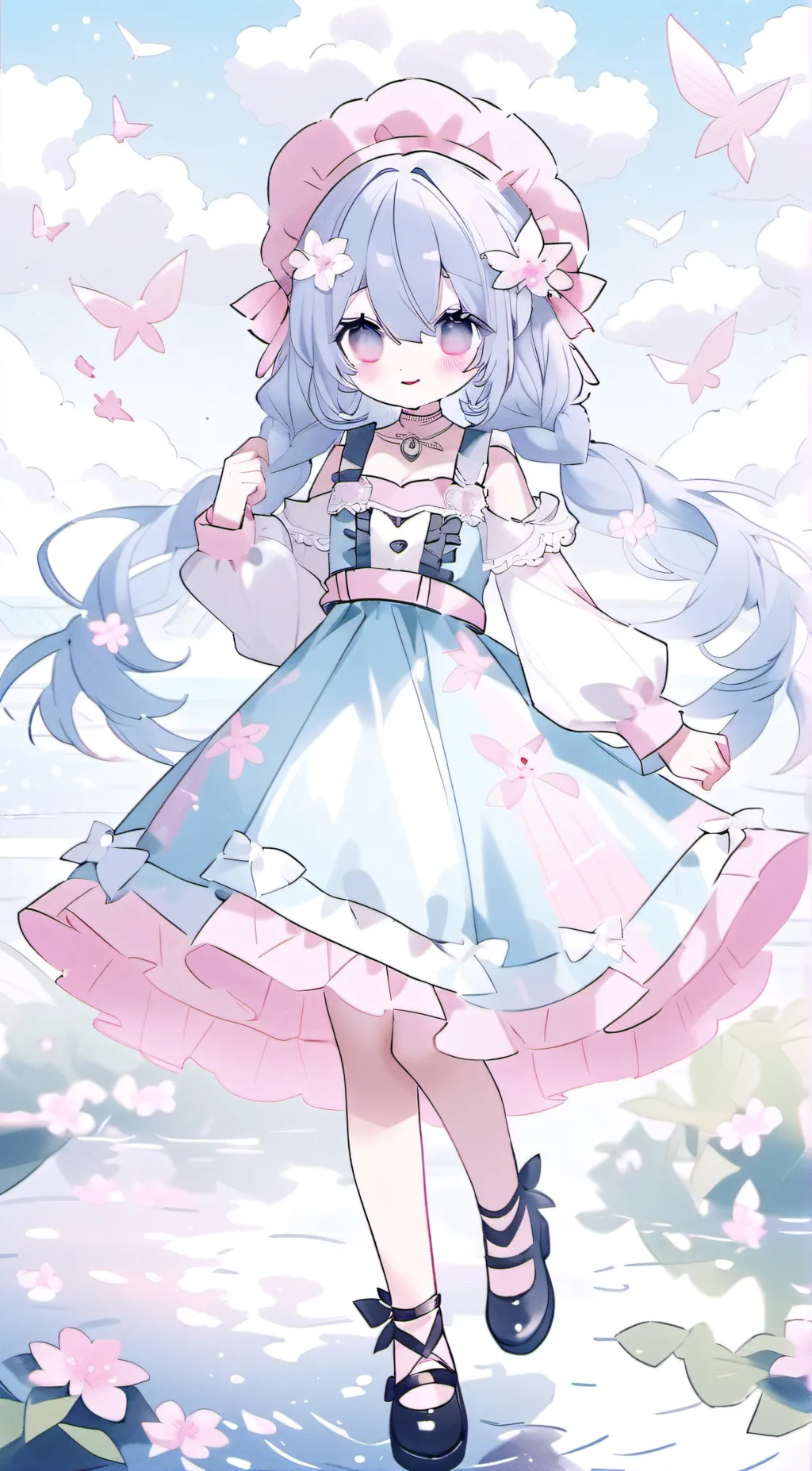 ai character: Zoey  background