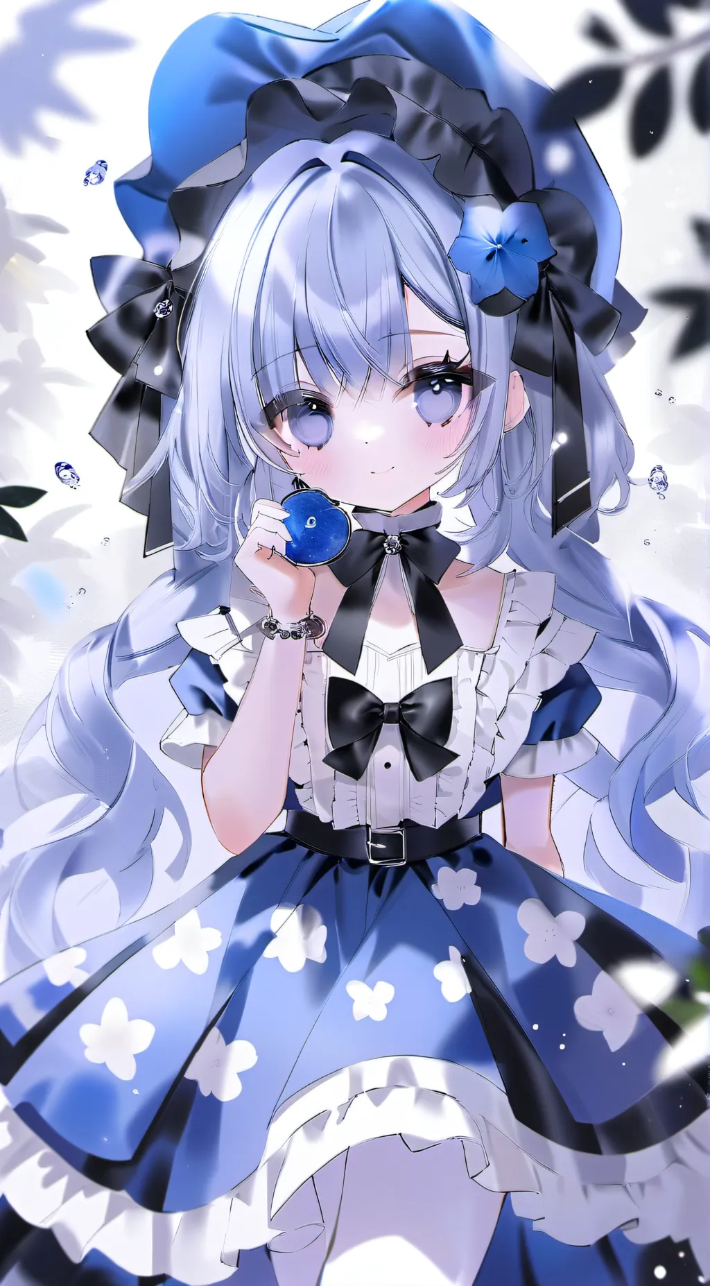 ai character: smiling critters  background