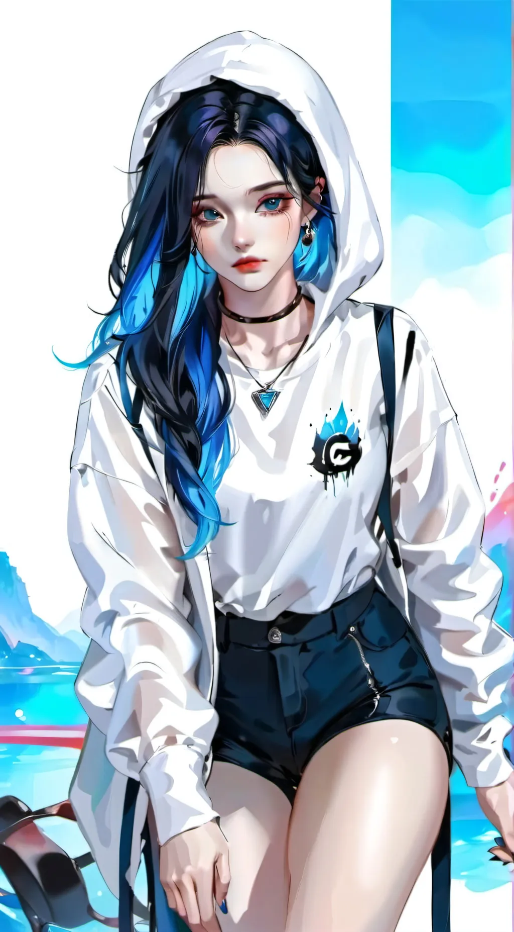ai character: Scarlett  background