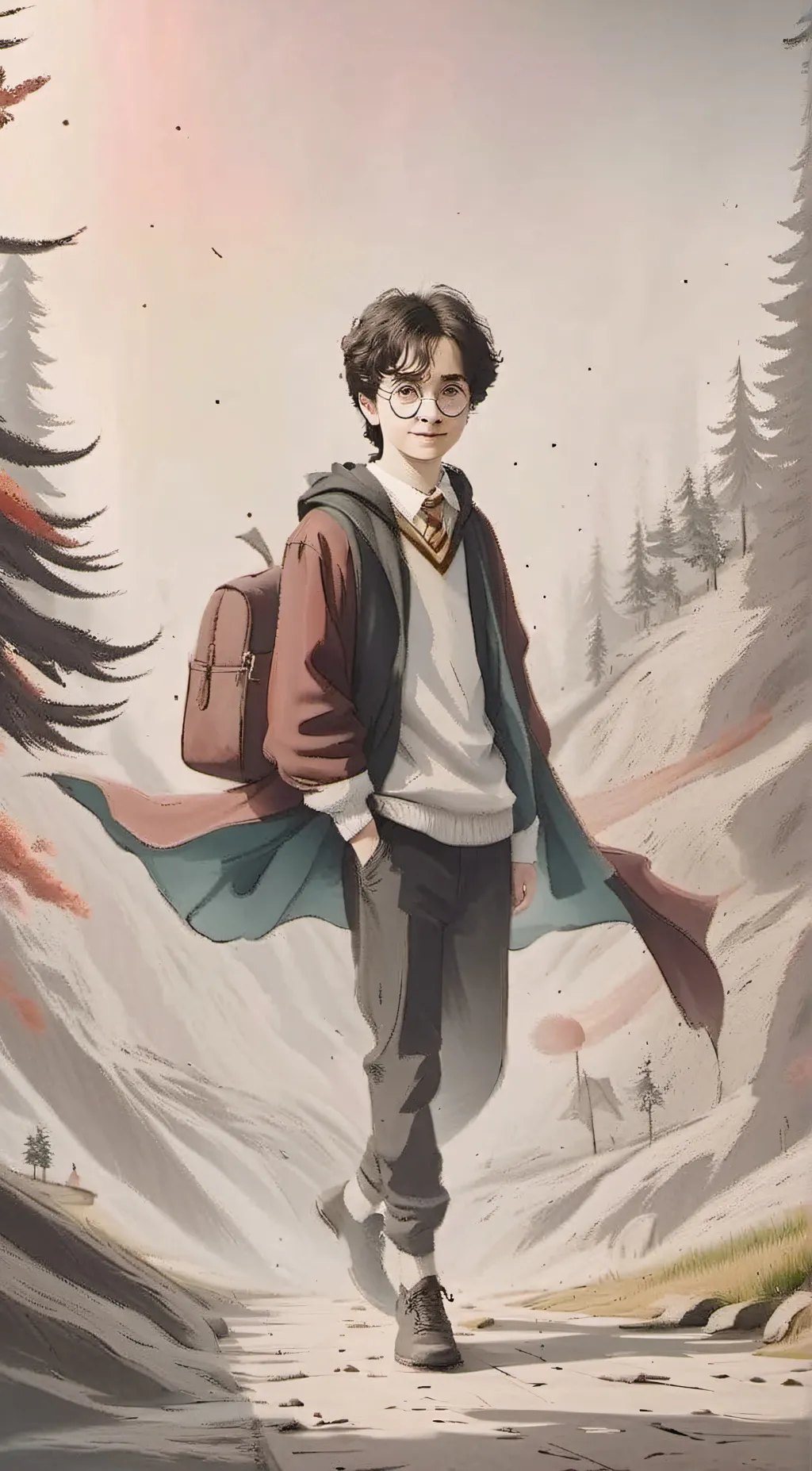 ai character: Harry Potter background
