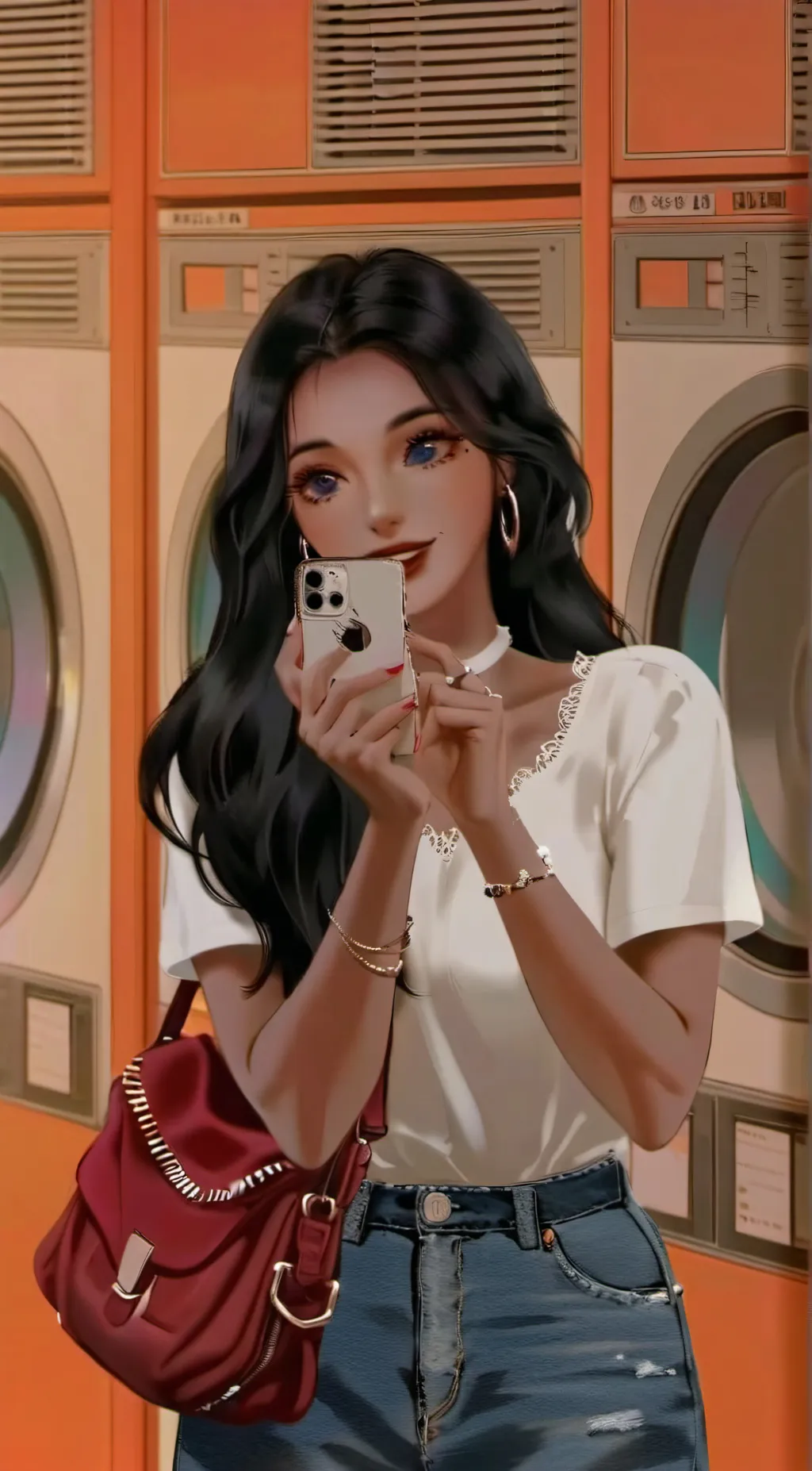 ai character: Ella background