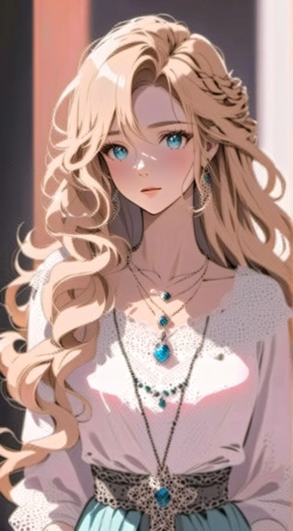 ai character: Blair background