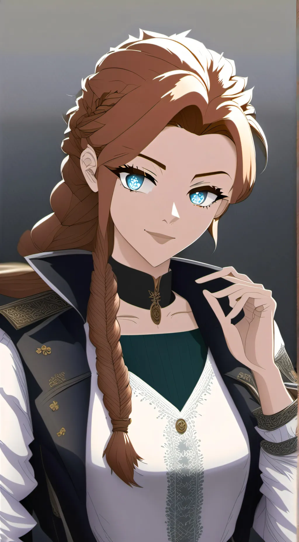 ai character: Reachel  background