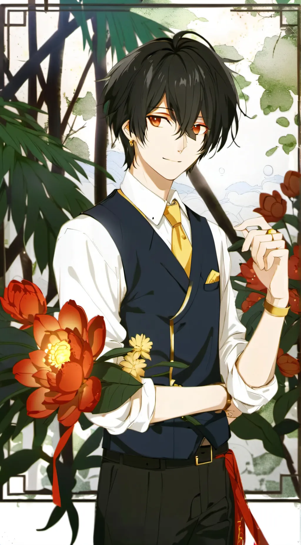 ai character: Lucas background