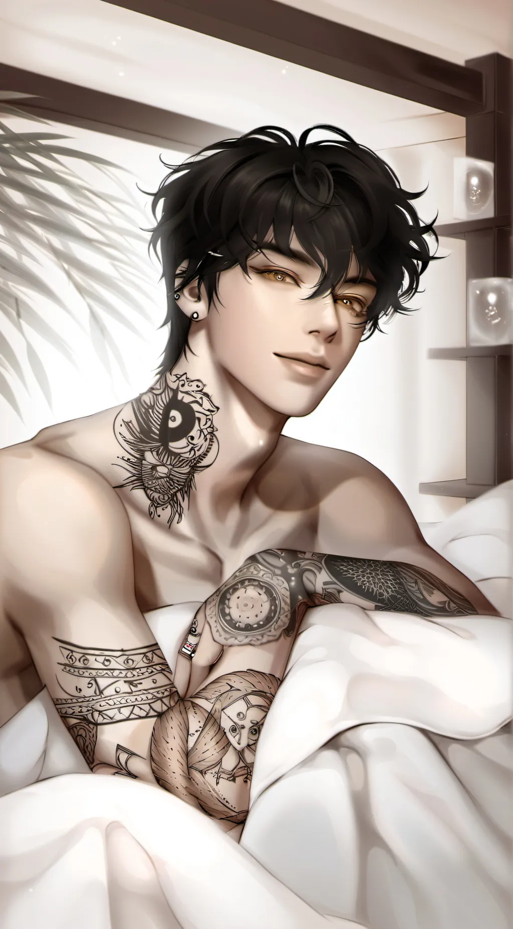 ai character: Adrien background