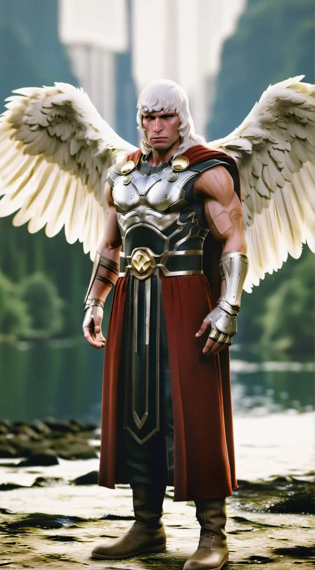 ai character: Bird Person: E-137 background
