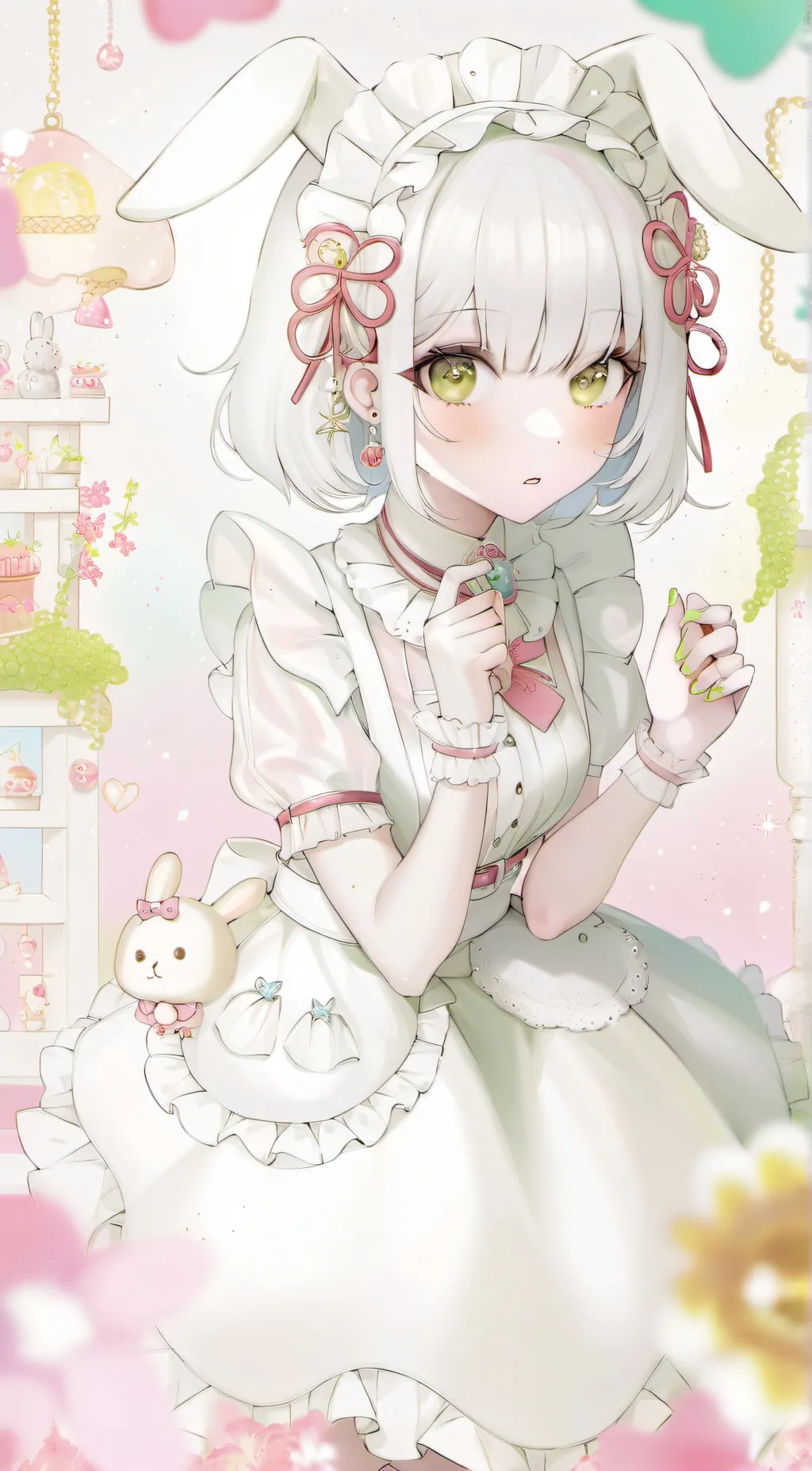 ai character: lily background