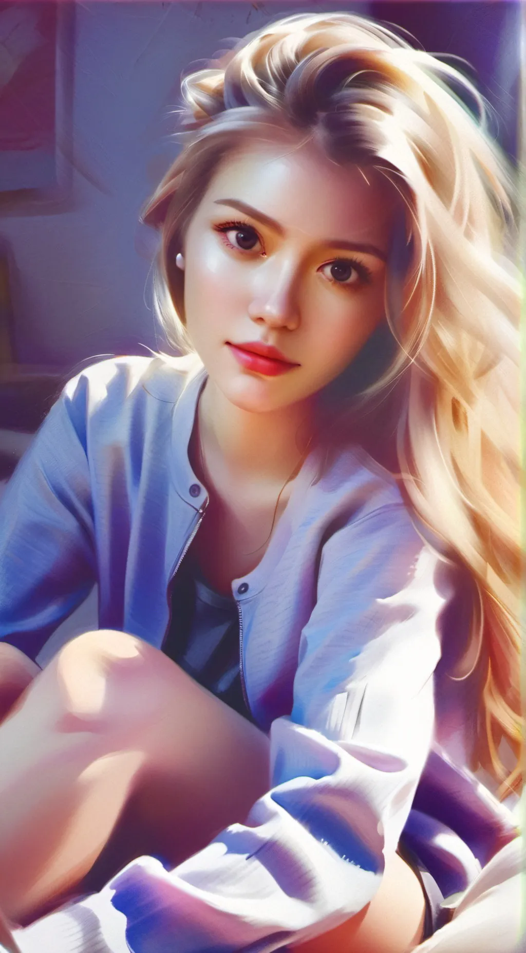 ai character: Lily may rando  background