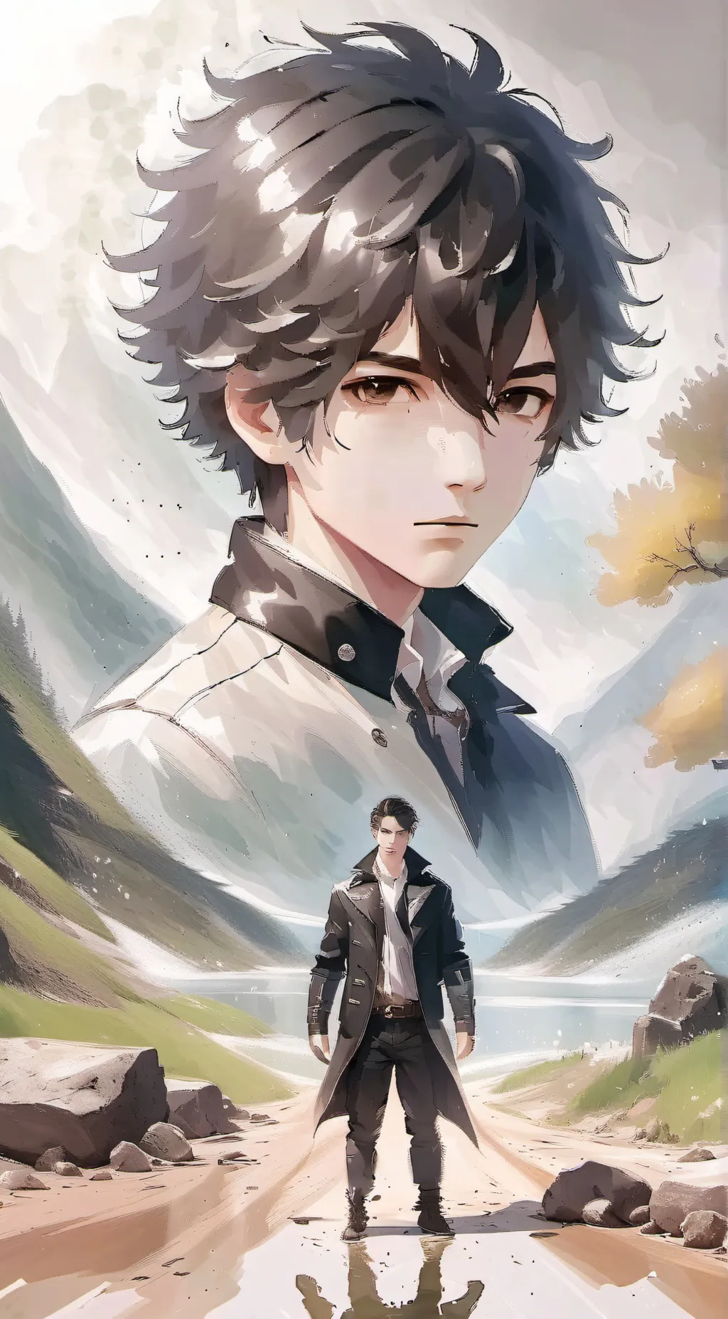 ai character:  Sebastian background