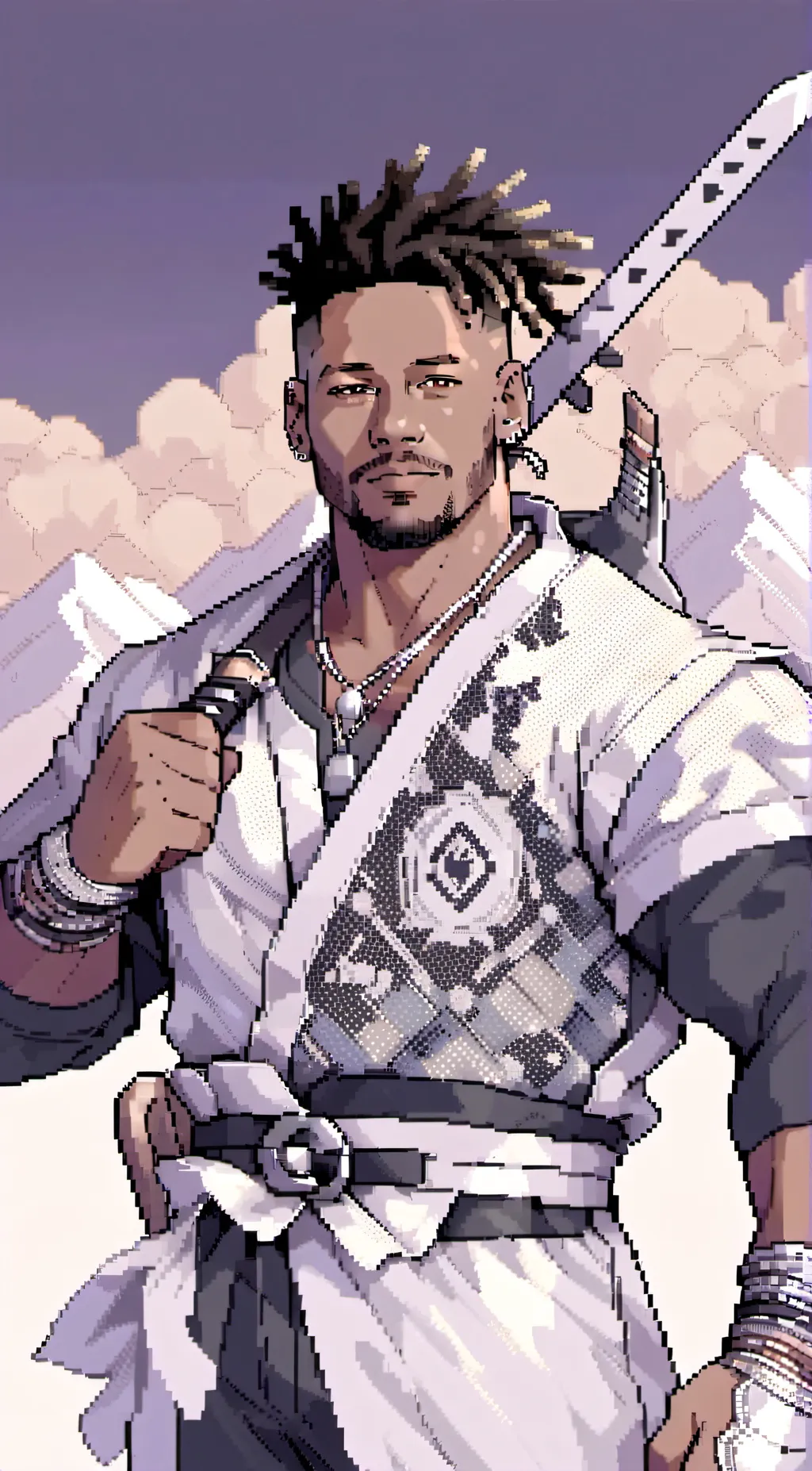 ai character: Ninja  background