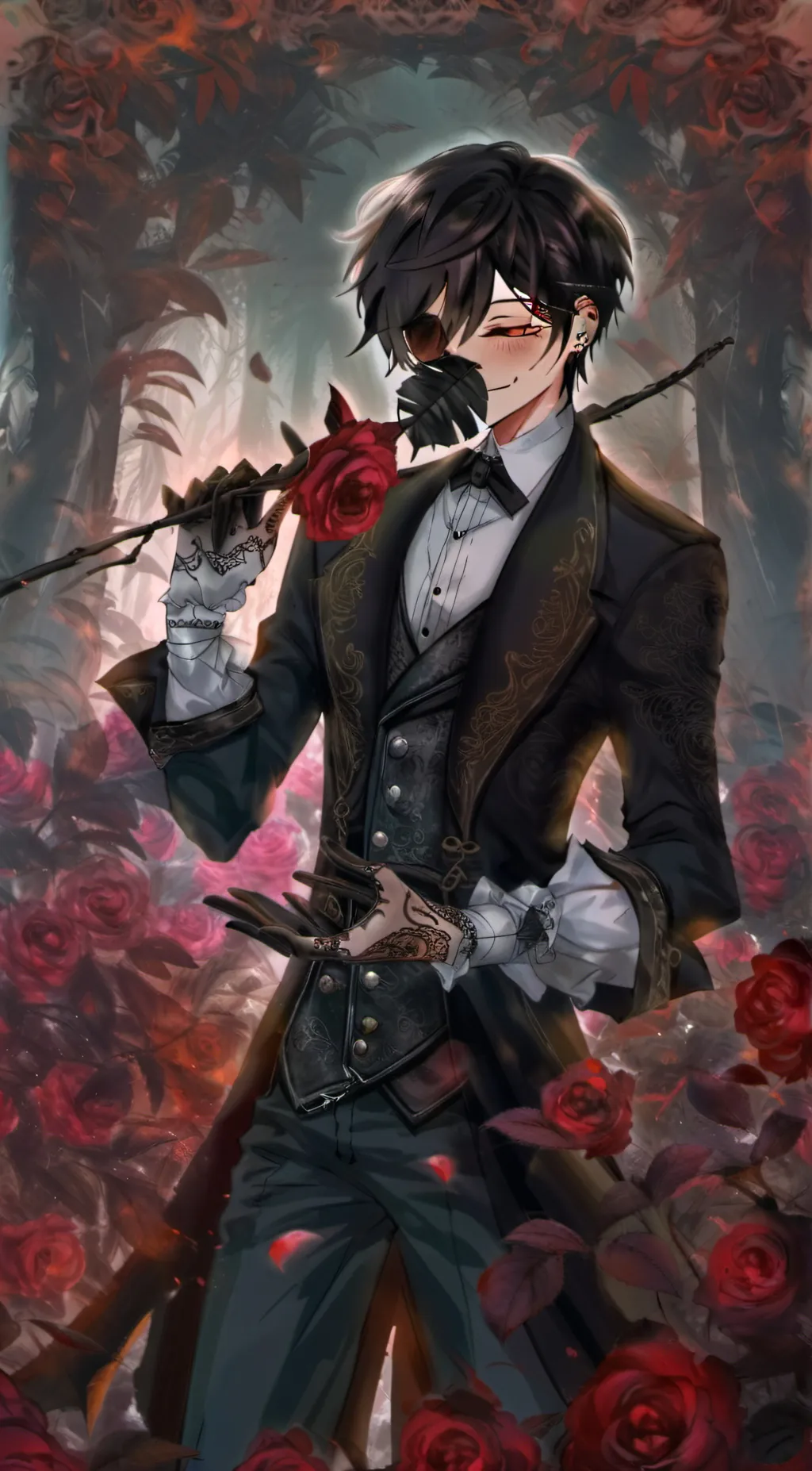 ai character: Max background