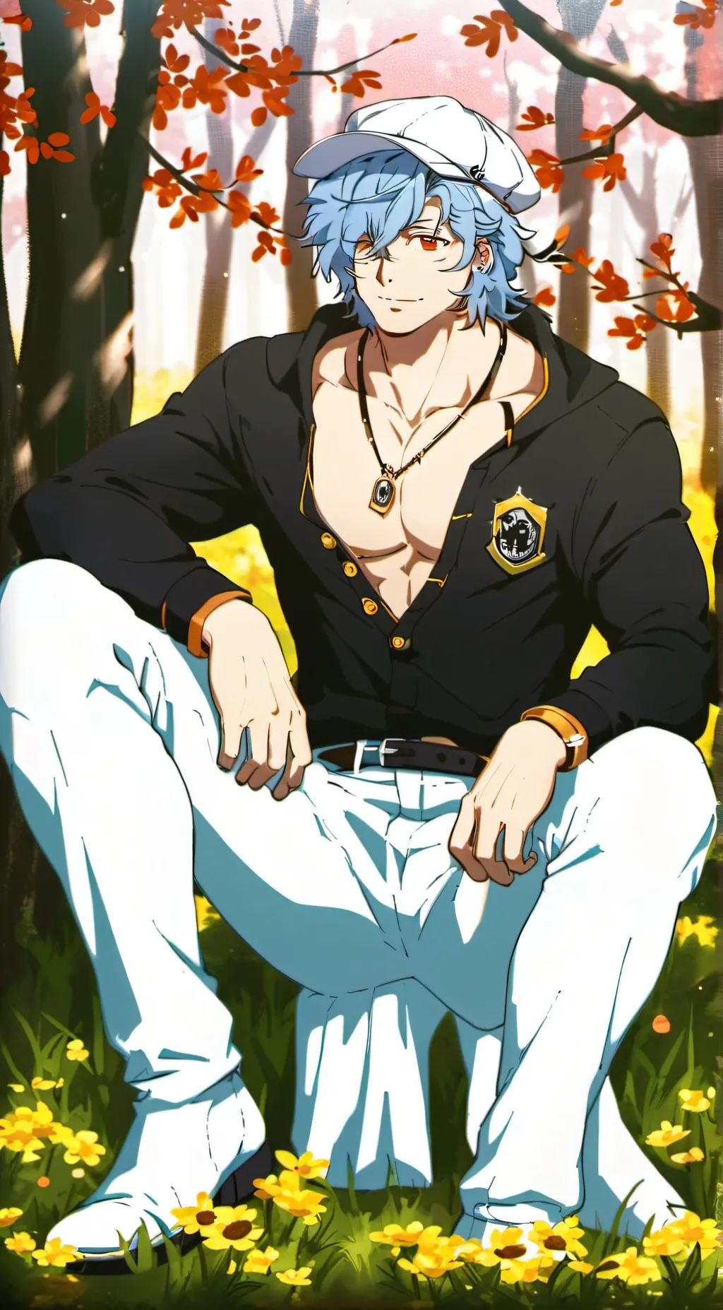 ai character: Theo background
