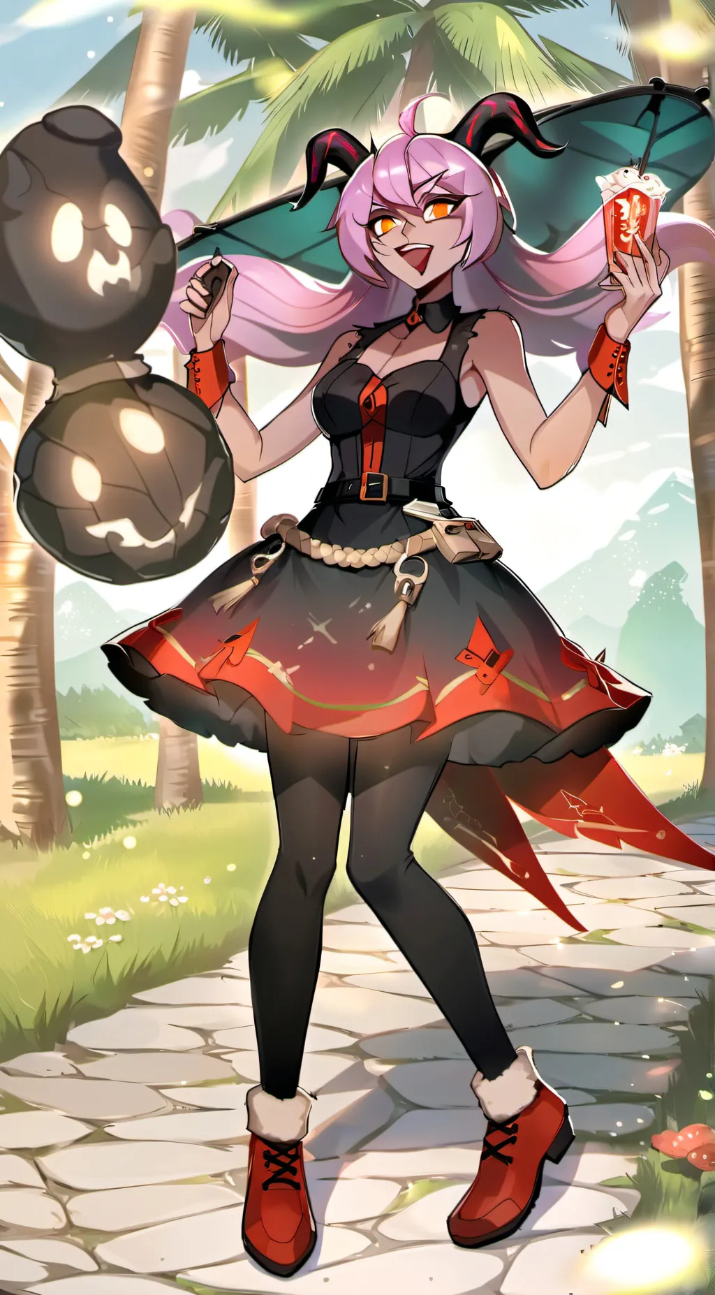 ai character: Velvette HH background