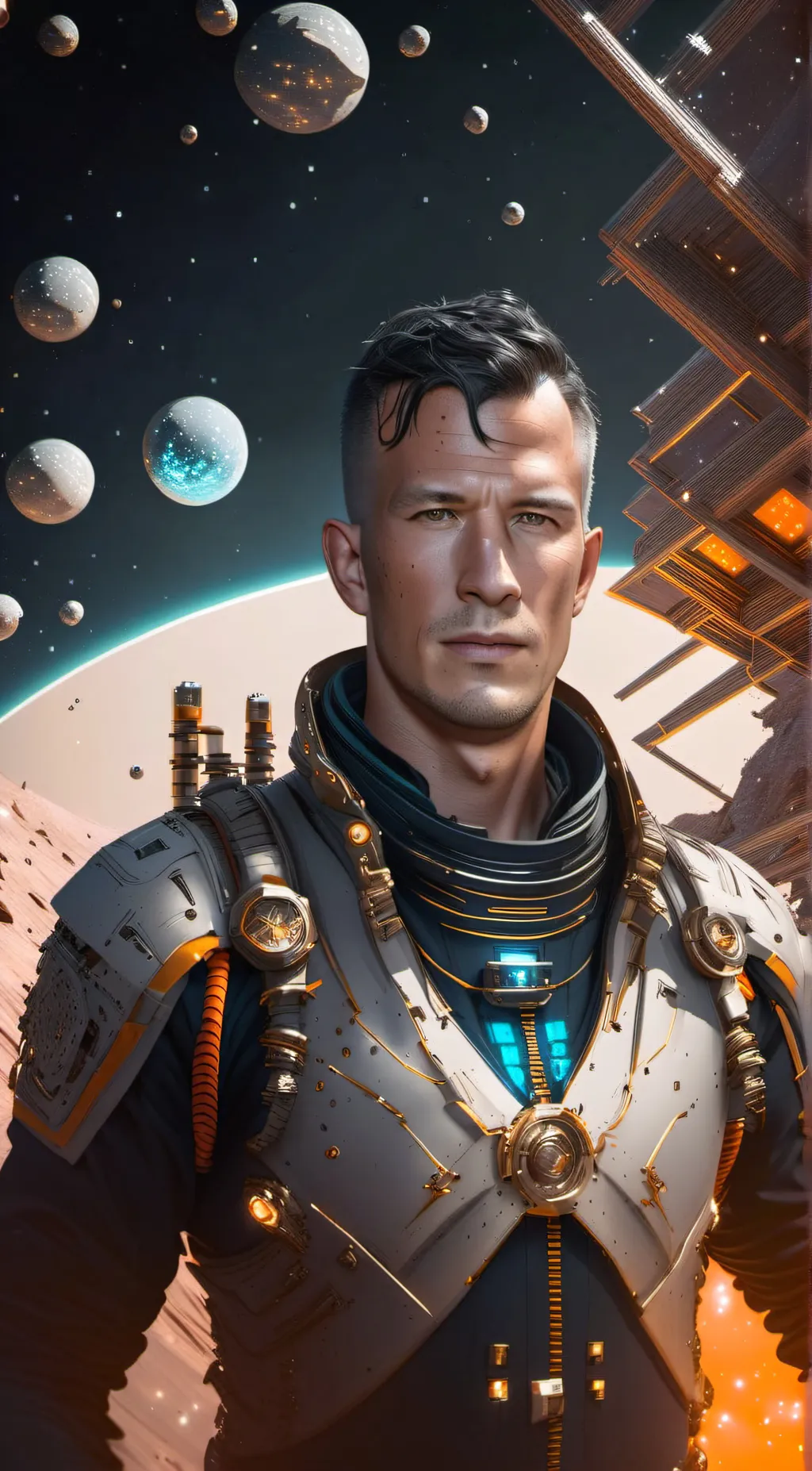 ai character: Miller  background