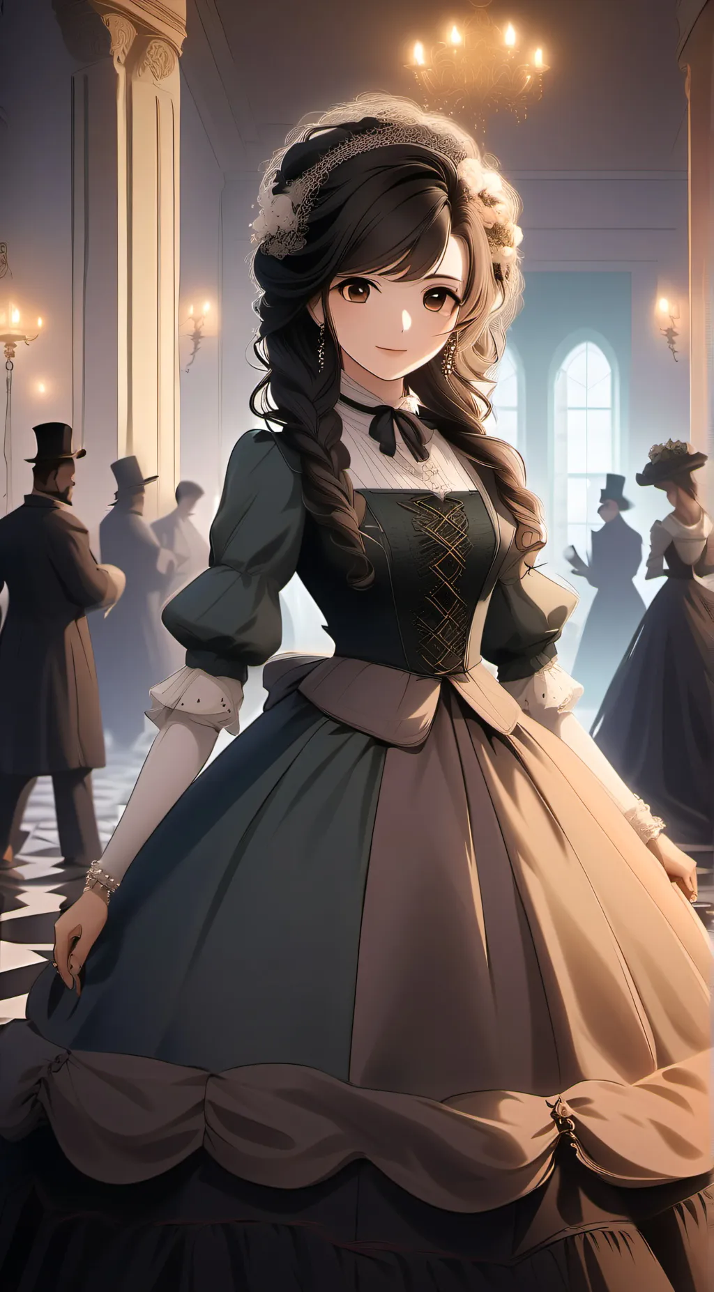 ai character: 𝓜𝓸𝓶𝓶𝔂 background