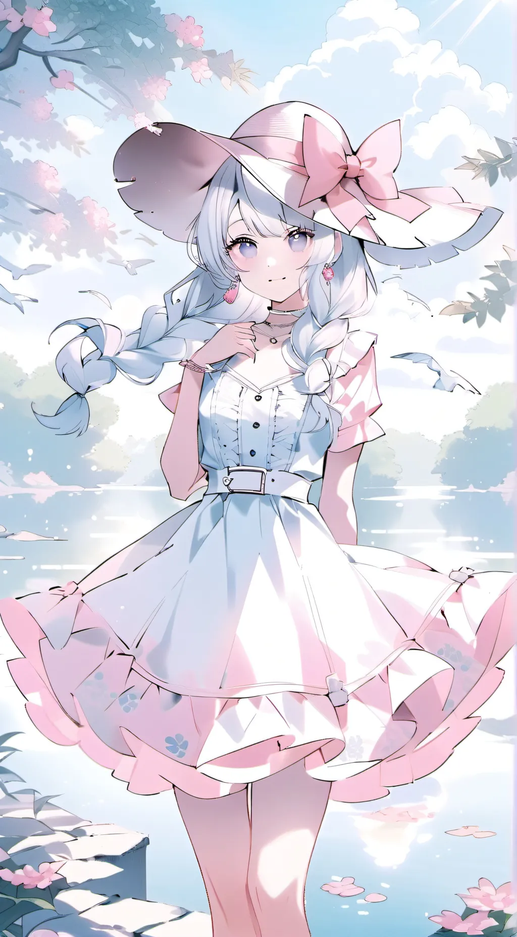 ai character: ●◇♡♡may♡♡◇● background