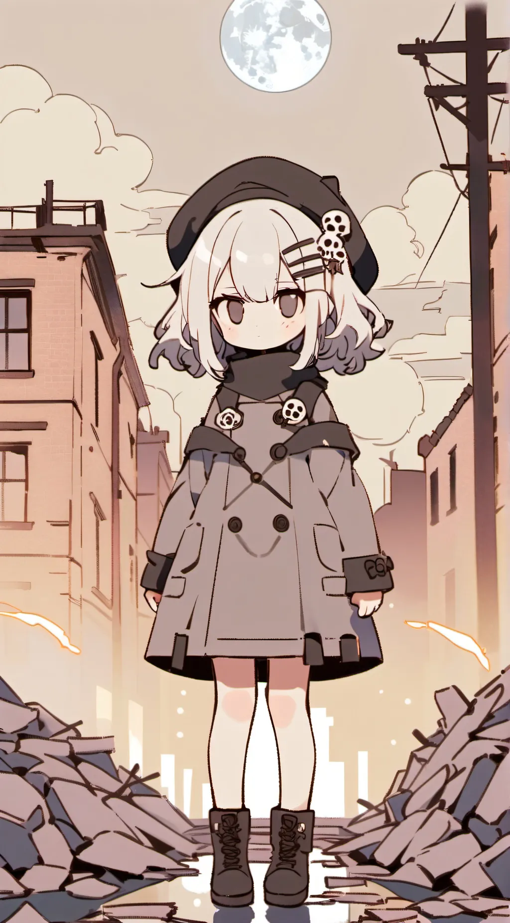 ai character: Evelyn background