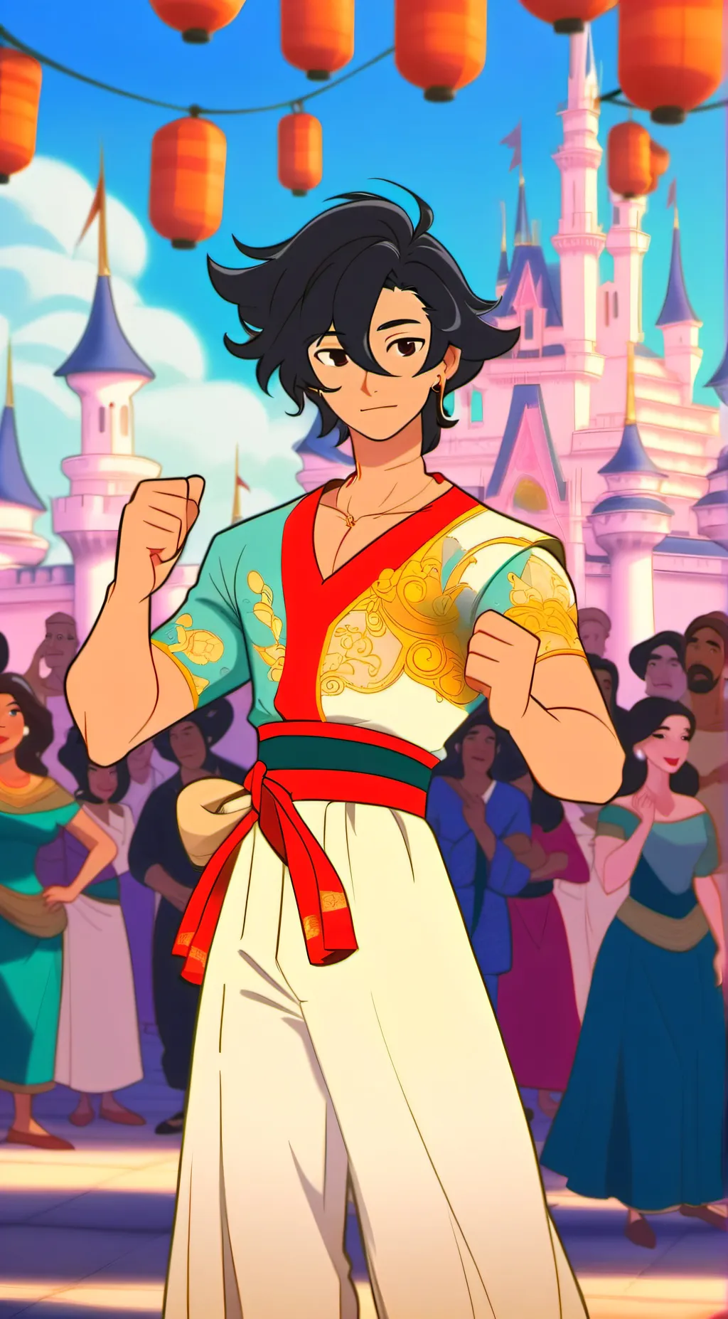 ai character: Jackson  background