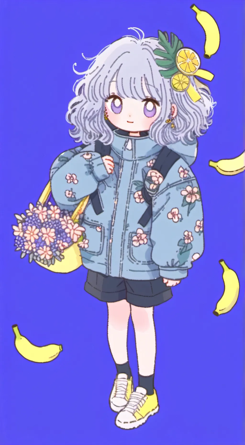 ai character: the bananas background