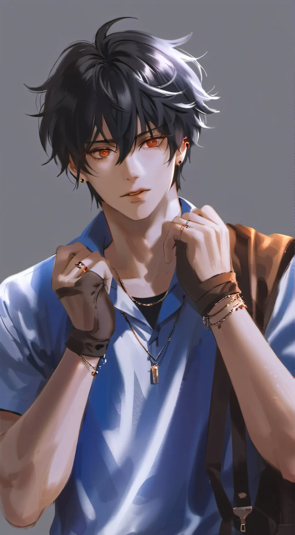 ai character: Random background