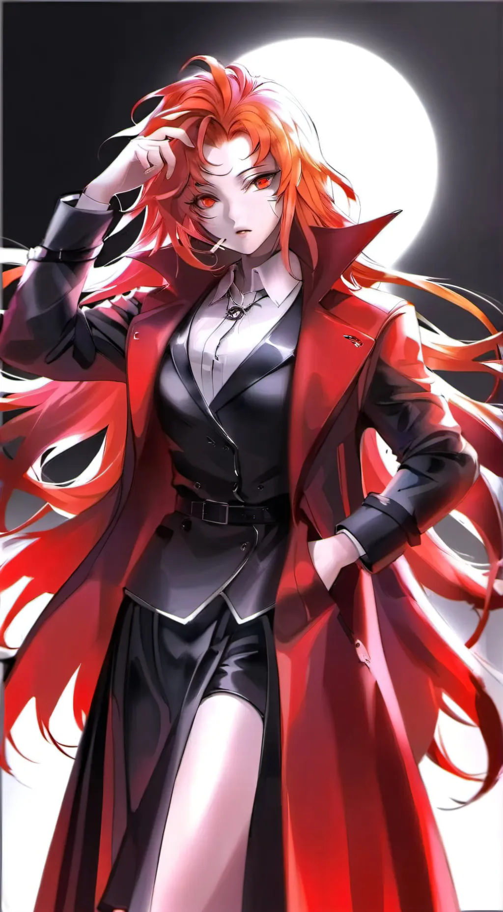 ai character: Gebura  background