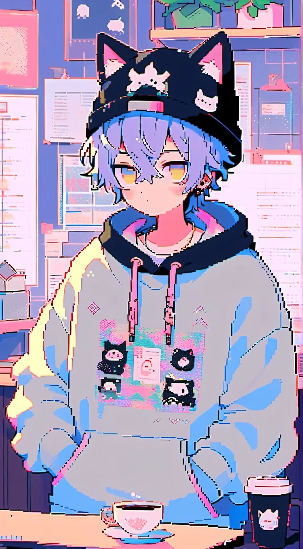 ai character: Luke background