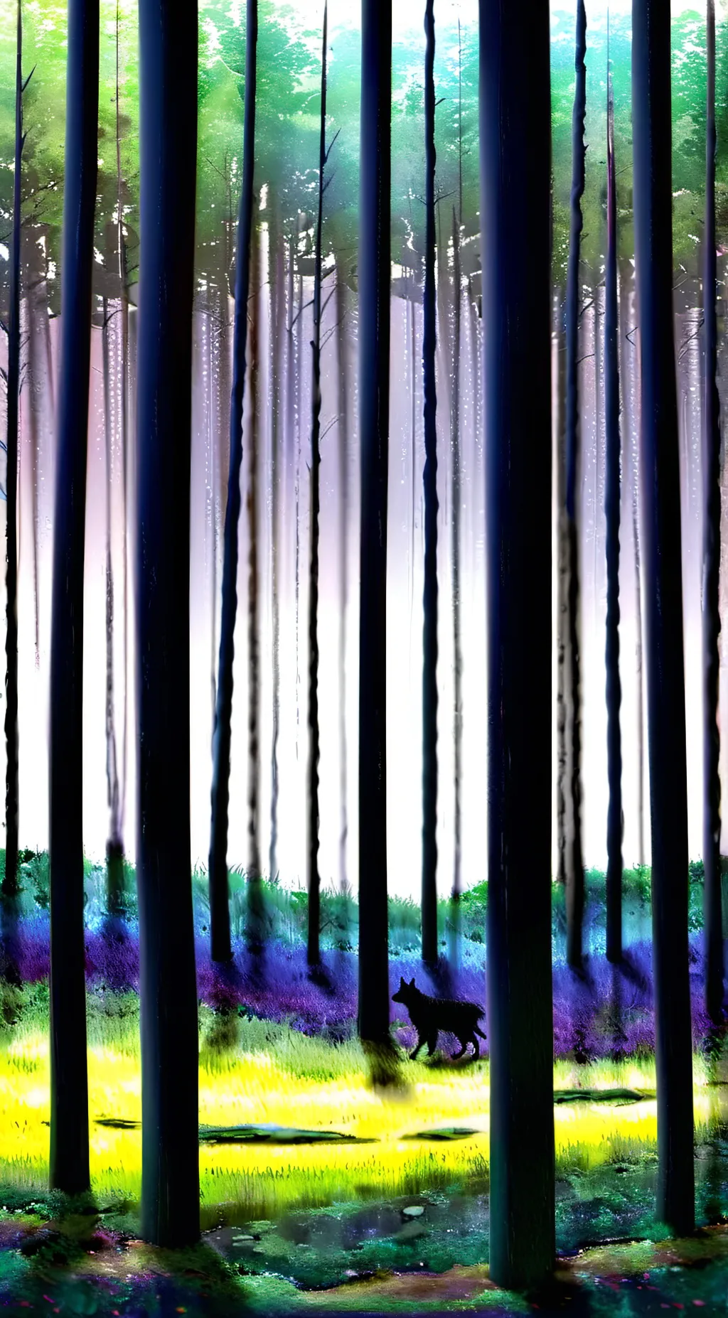 ai character: Fnaf one background