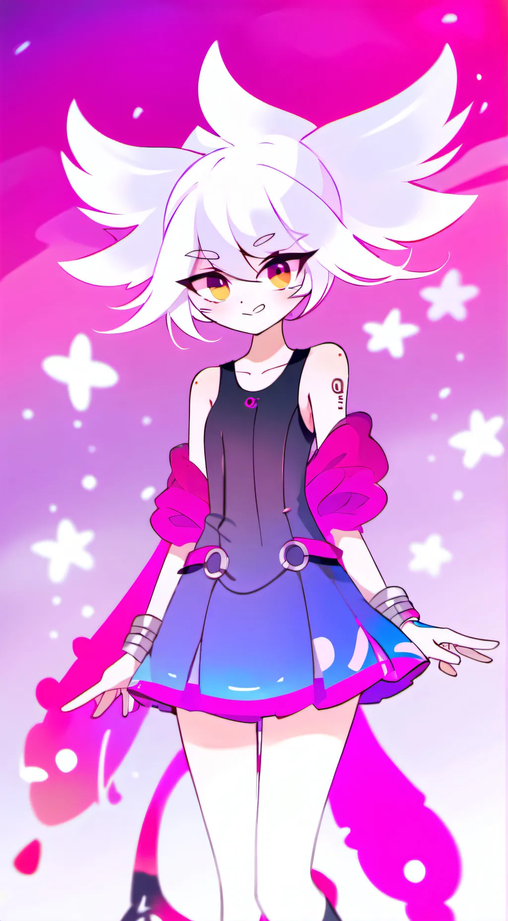 ai character: 𝔸𝕟𝕘𝕖𝕝 𝔻𝕦𝕤𝕥 background