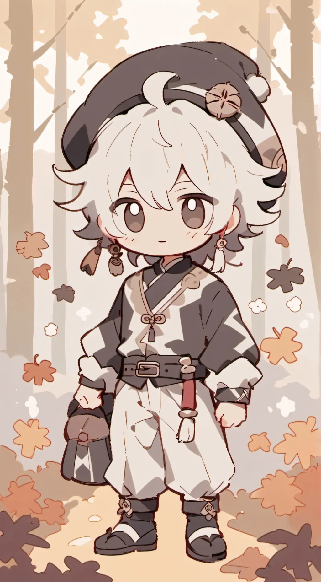 ai character: sans aus background