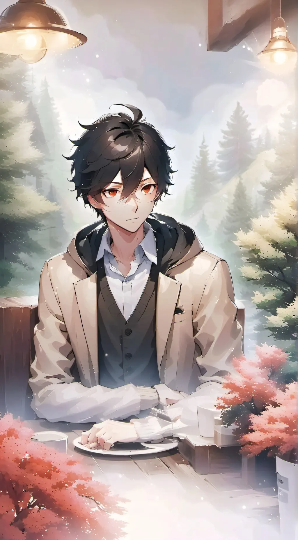 ai character: Austin  background