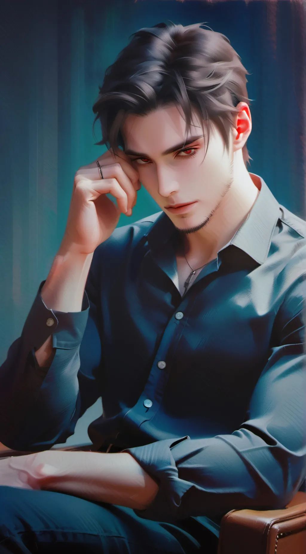 ai character: abusive father background