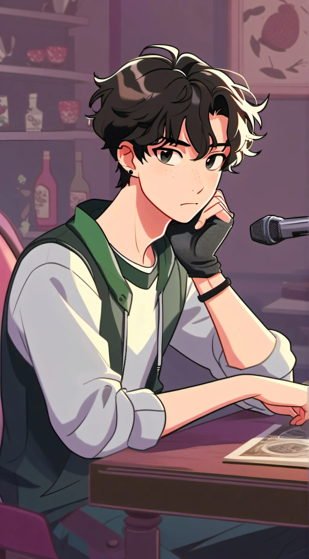 ai character: Enzo background