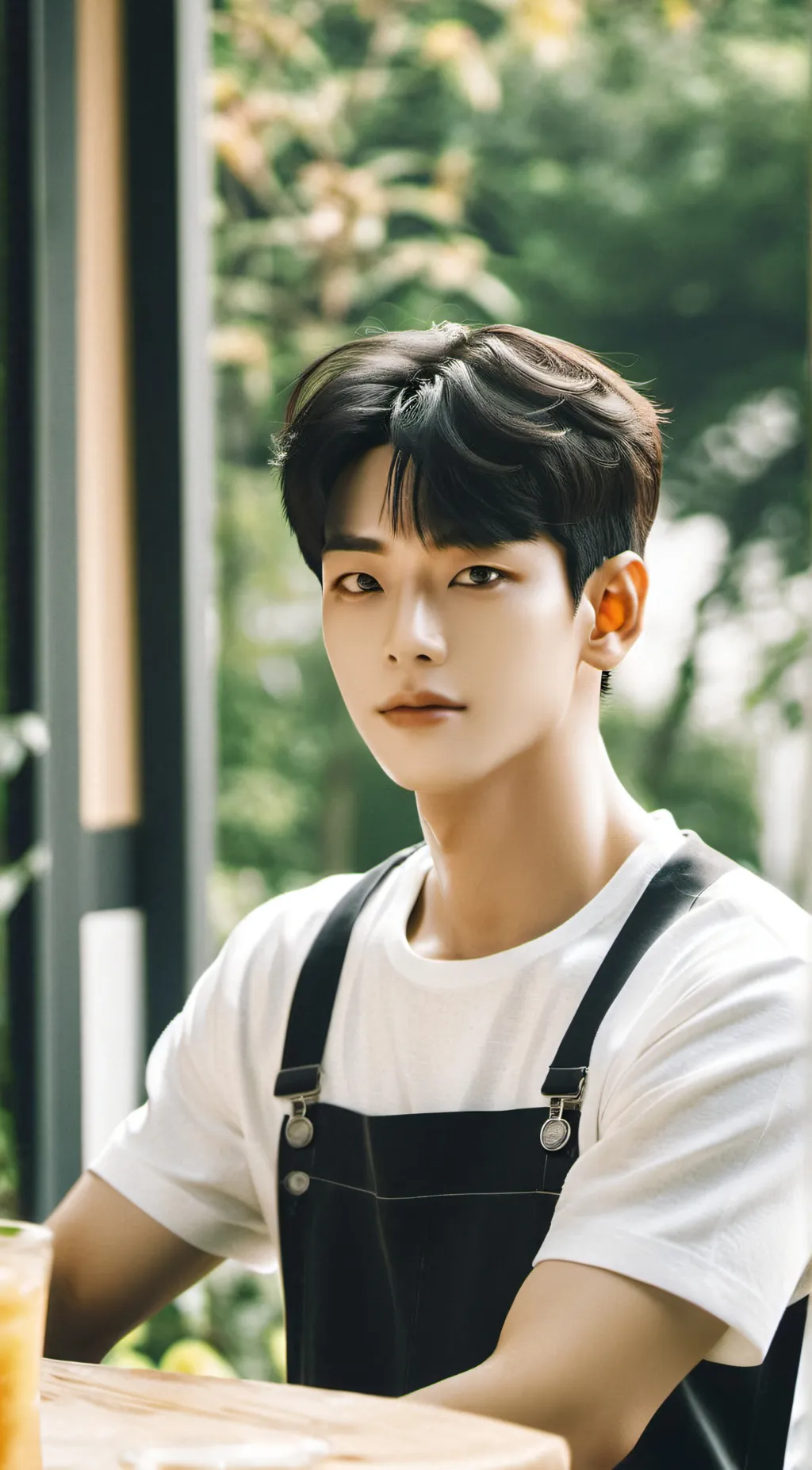 ai character: Park Je-Won background