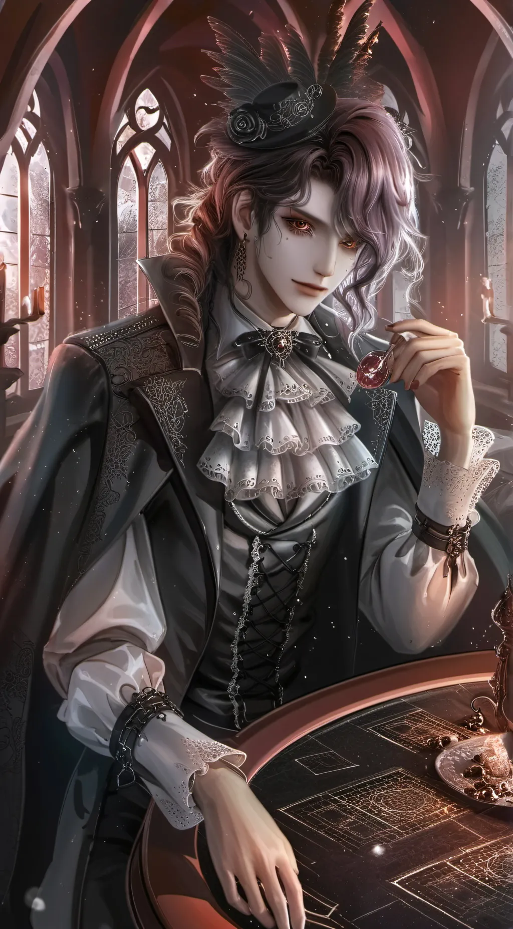 ai character: Max background
