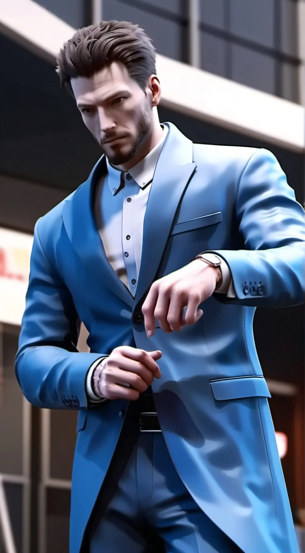 ai character: the janitor  background