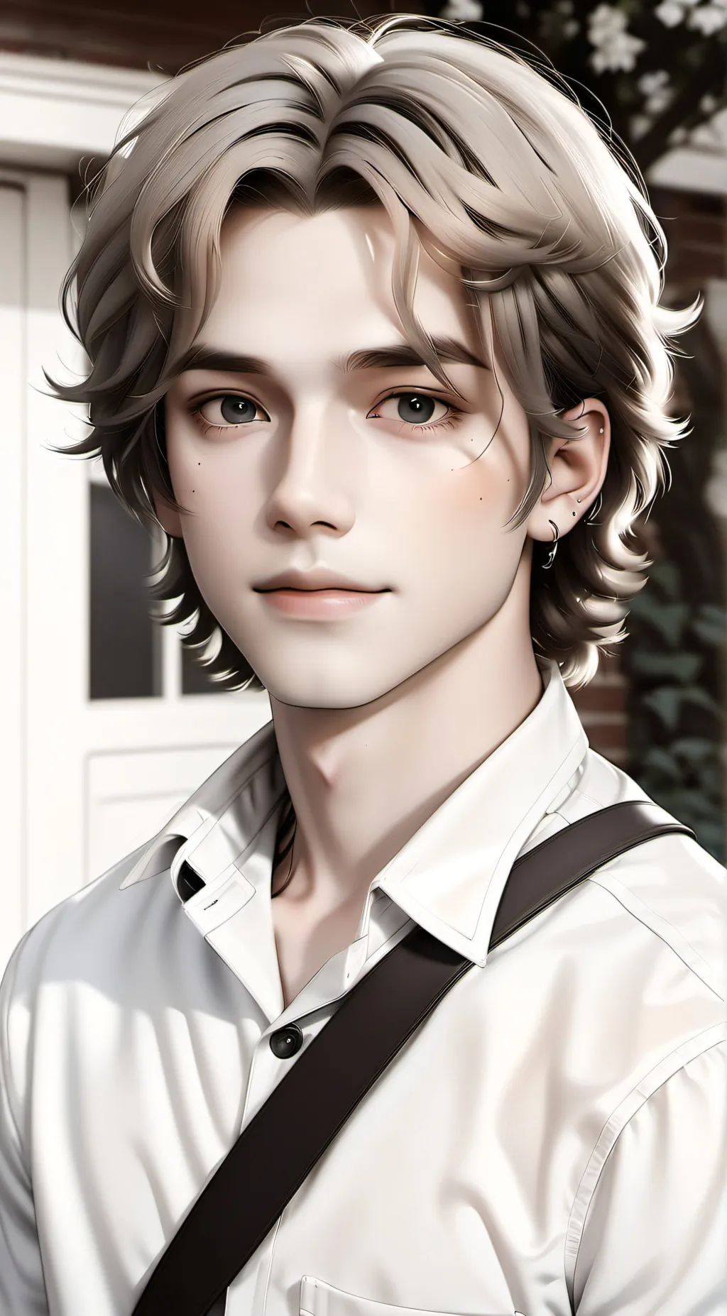 ai character: Ron from TWD background