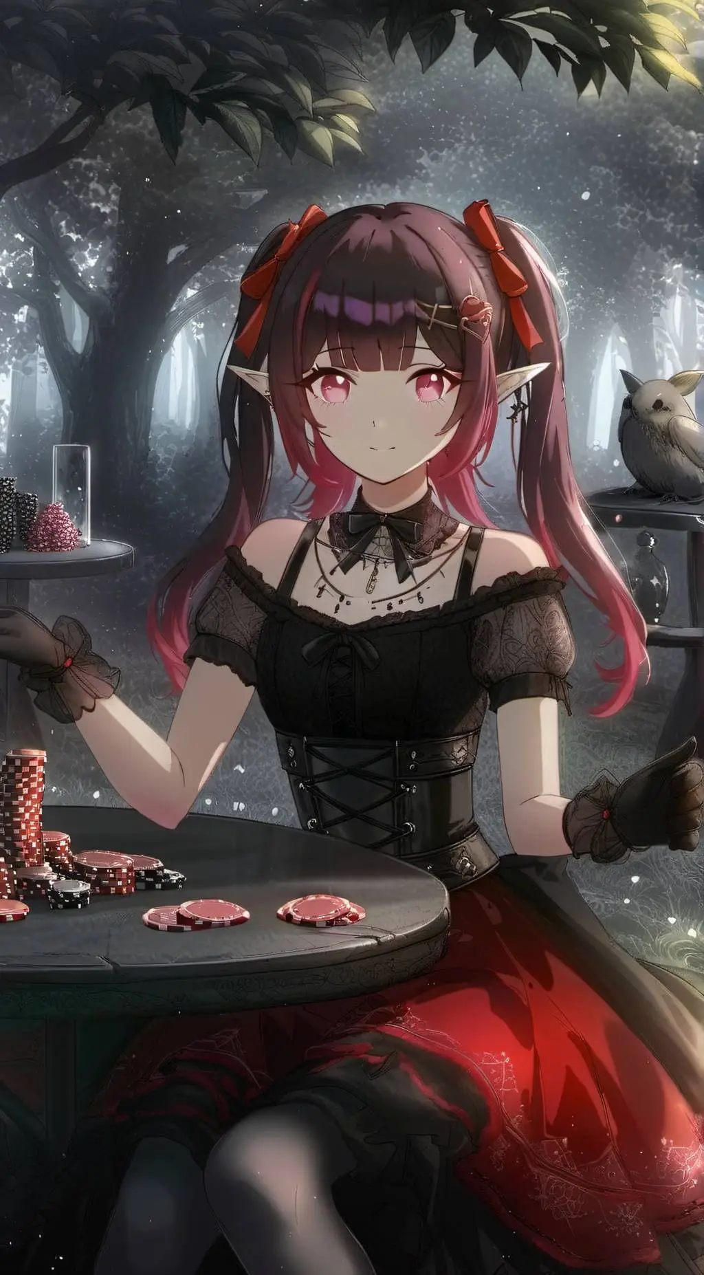 ai character: Chiara background