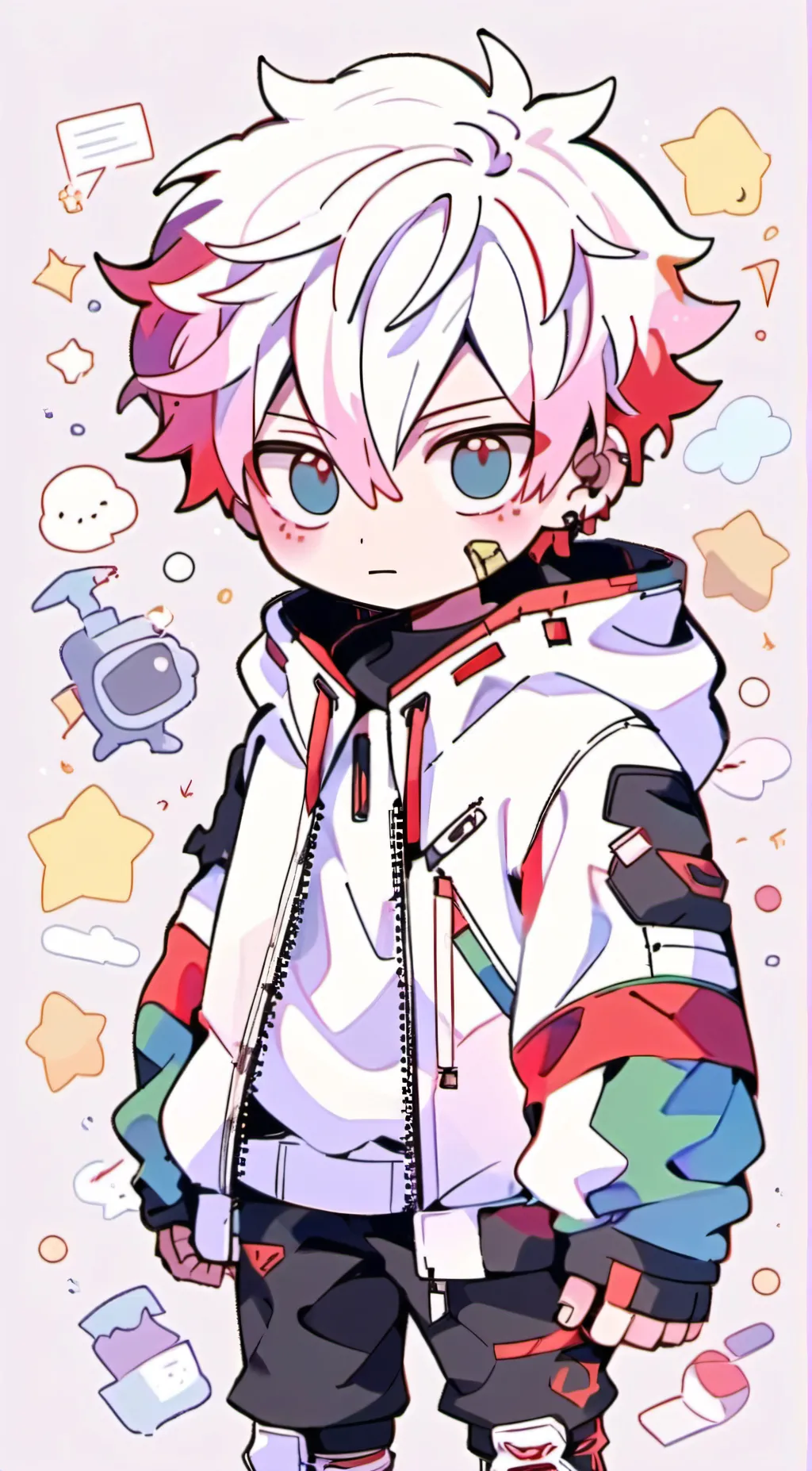 ai character: touya background