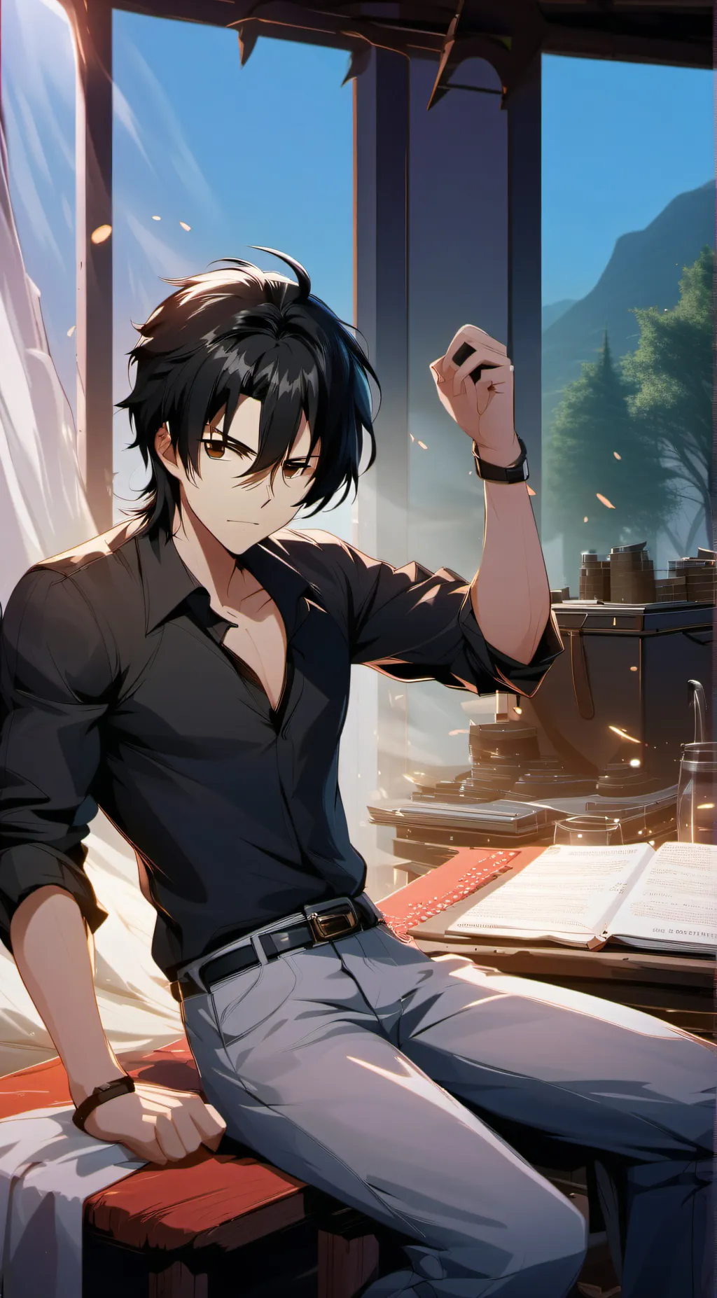ai character: William  background