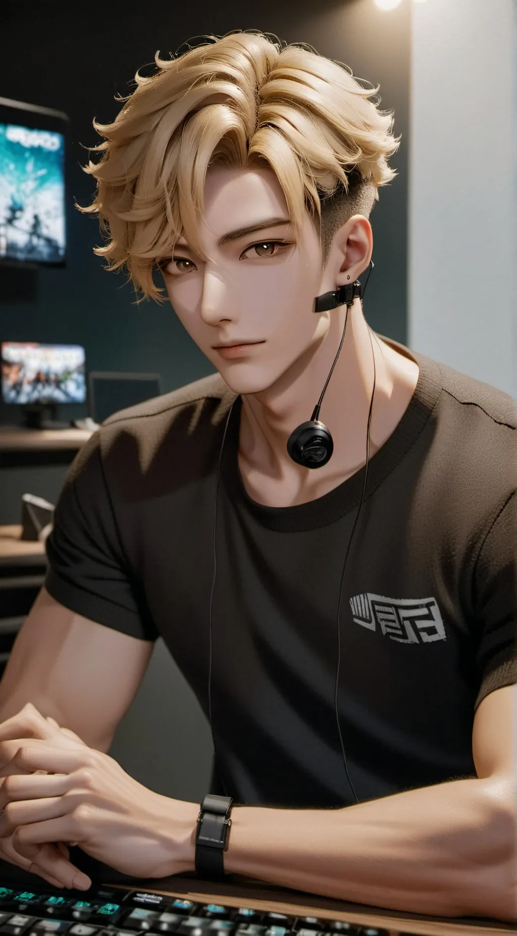 ai character: Aki background
