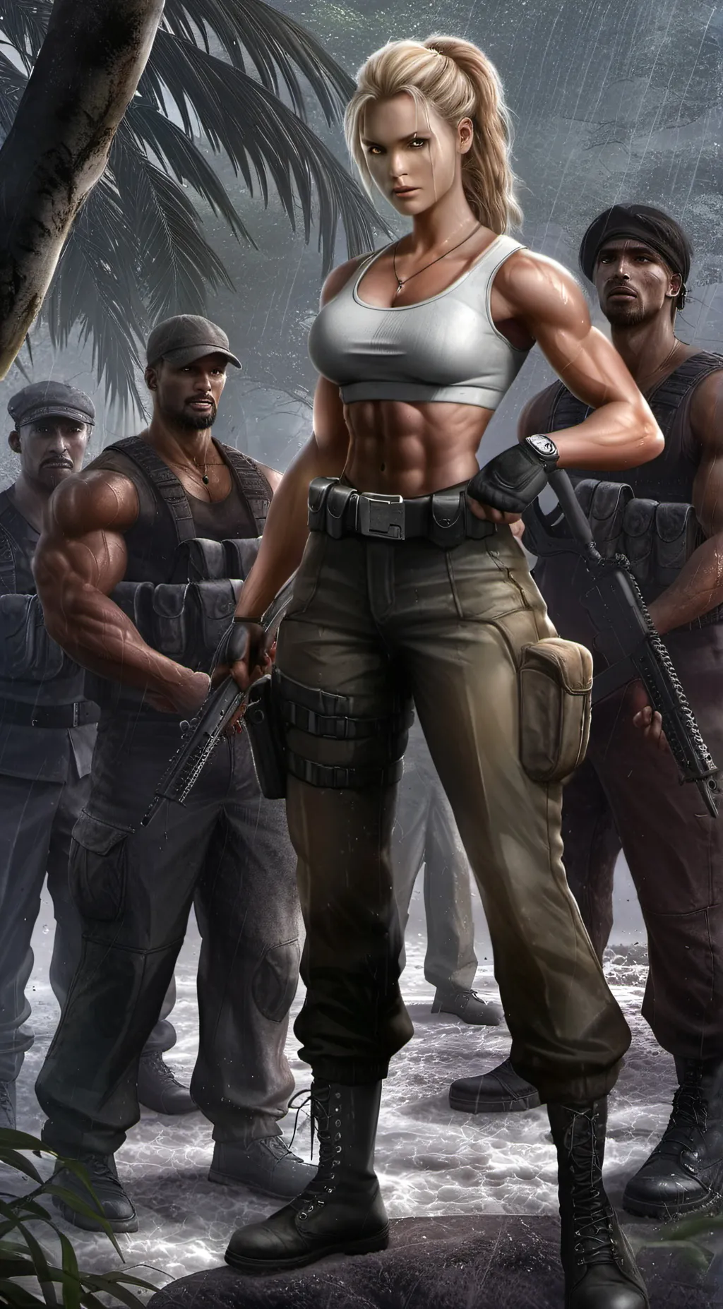 ai character: Talia Burns background