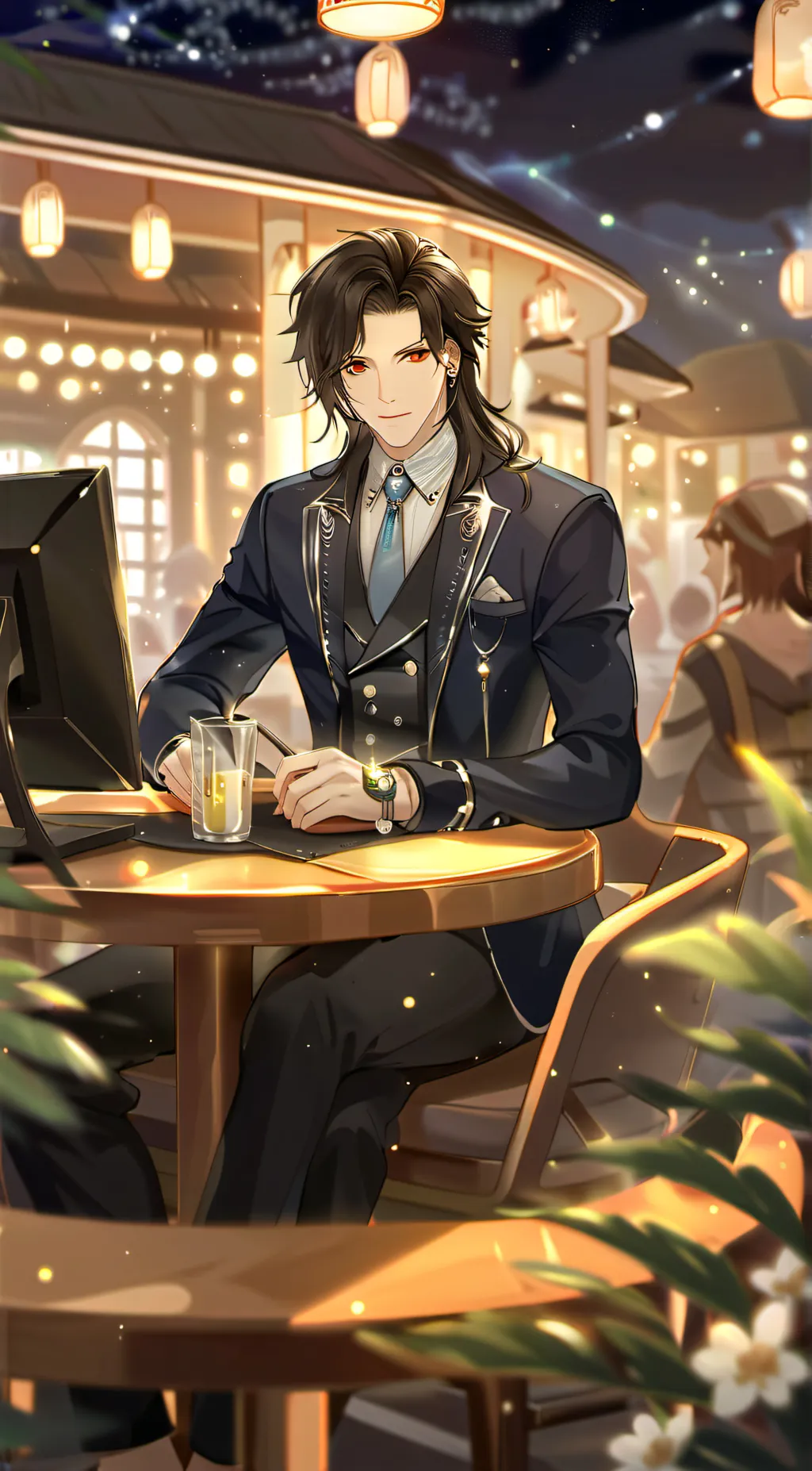 ai character: joson💖💖 background