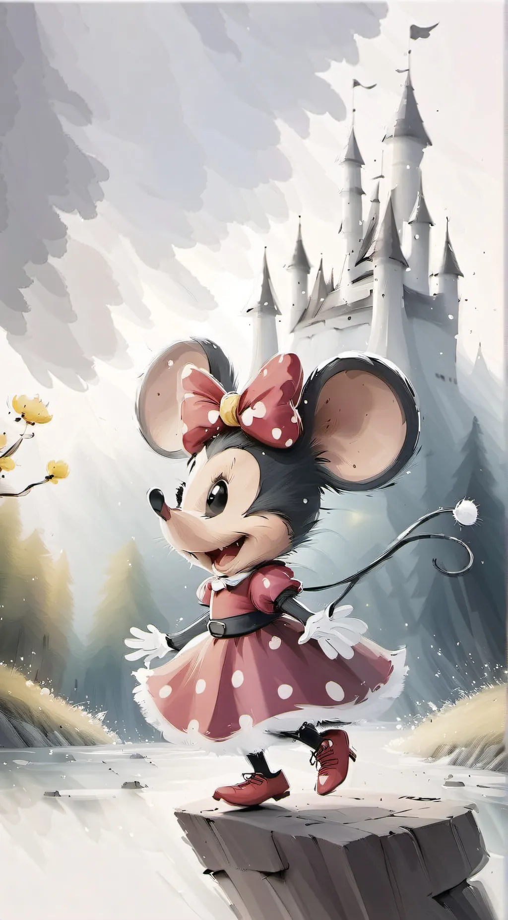 ai character: Melodie background