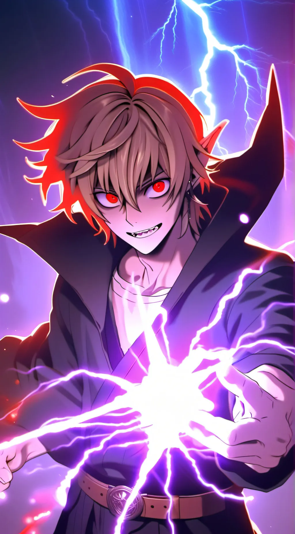 ai character: Dark Fall... background