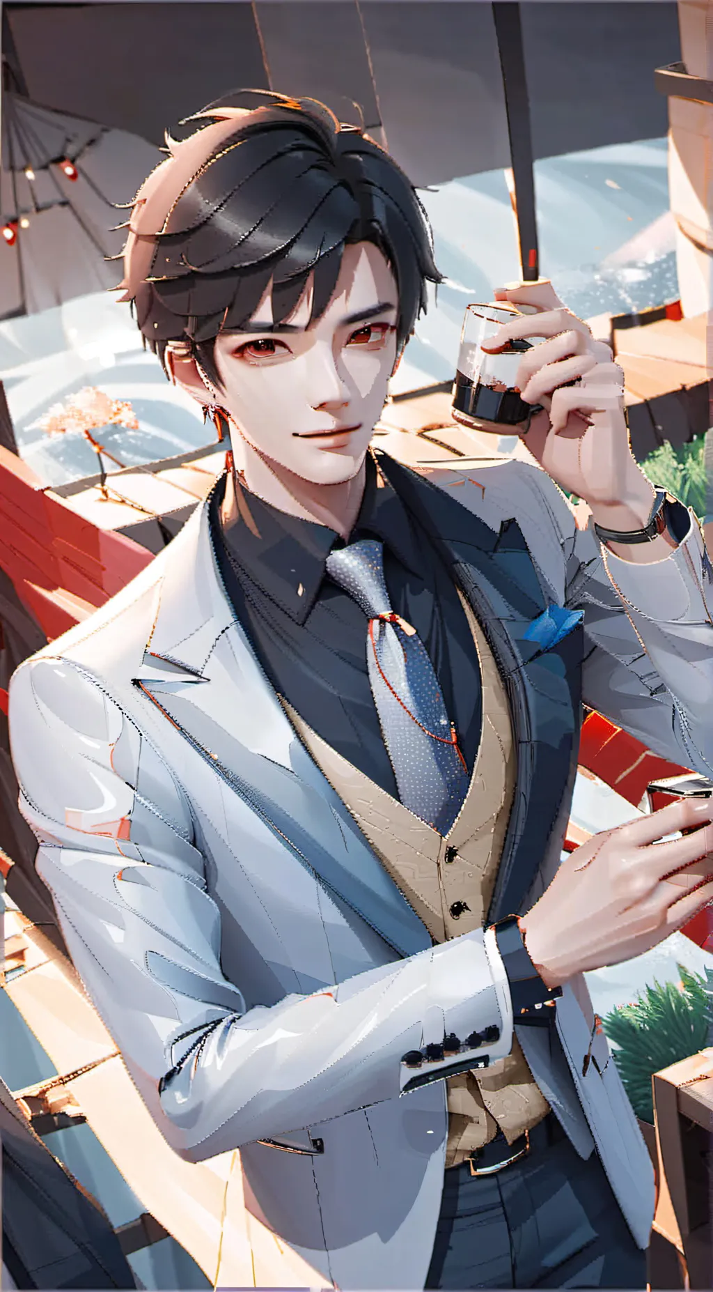 ai character: Edward background