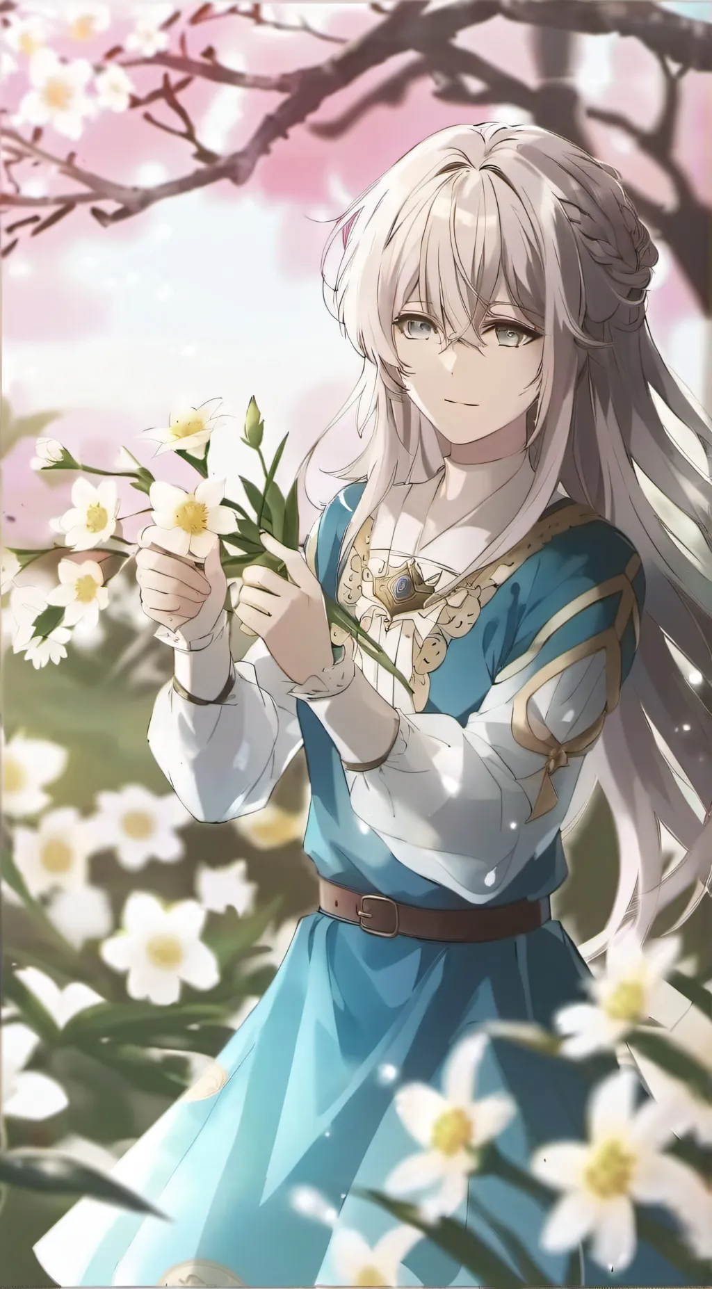 ai character: crystal  background