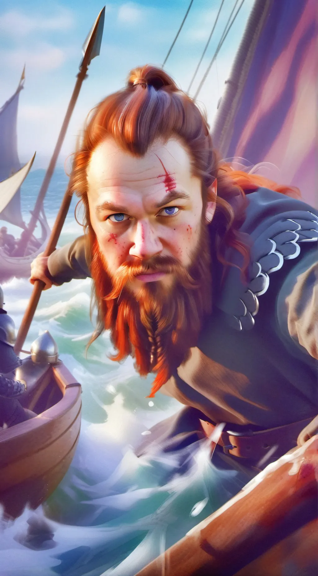 ai character: Halvar background