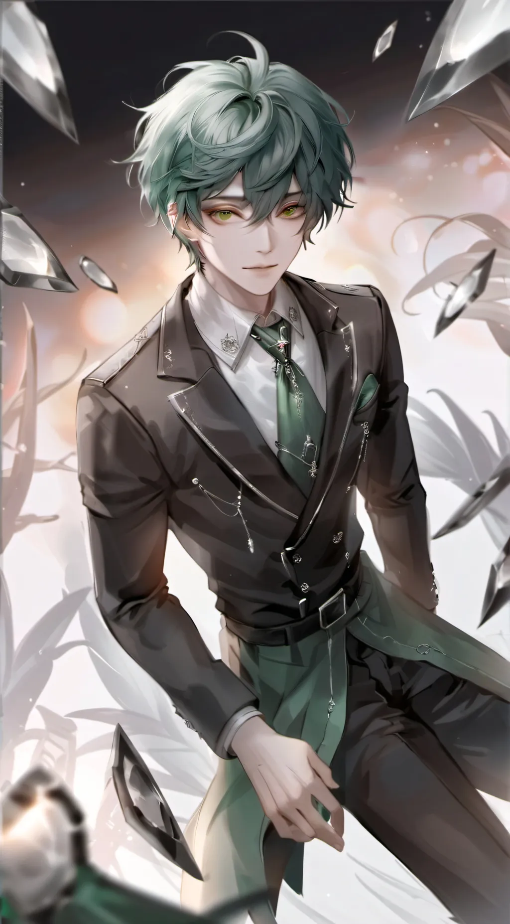 ai character: Deku background
